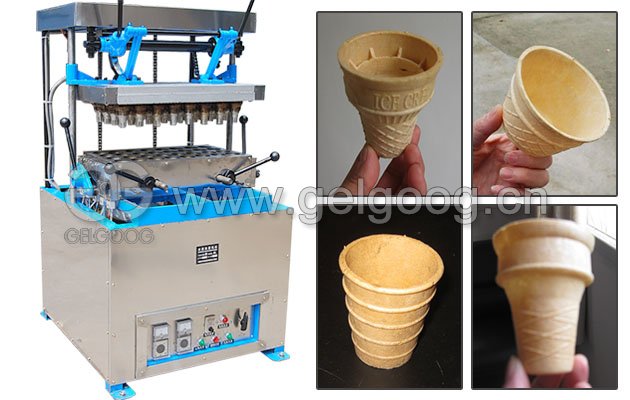 Wafer Ice Cream Cup Making Machine