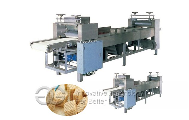 Waffle Ice Cream Spreading Machine