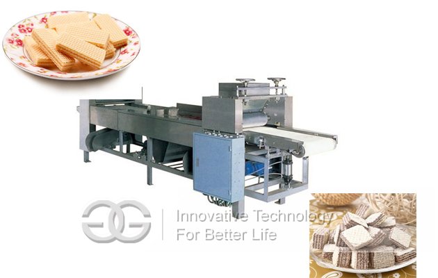 Waffle Cream Spreading Machine