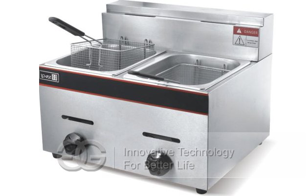 Desktop Gas Deep Fryer Machine