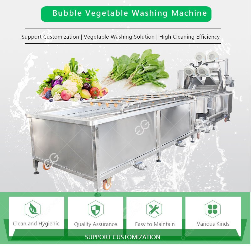 Air Bubble Vegetable Washing Machine